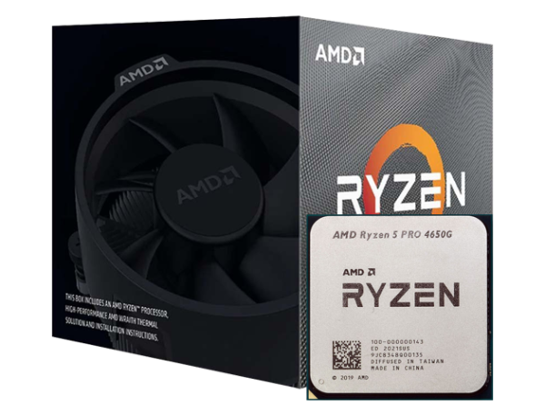 AMD Ryzen 5 Pro 4650G, With Wraith Stealth Cooler