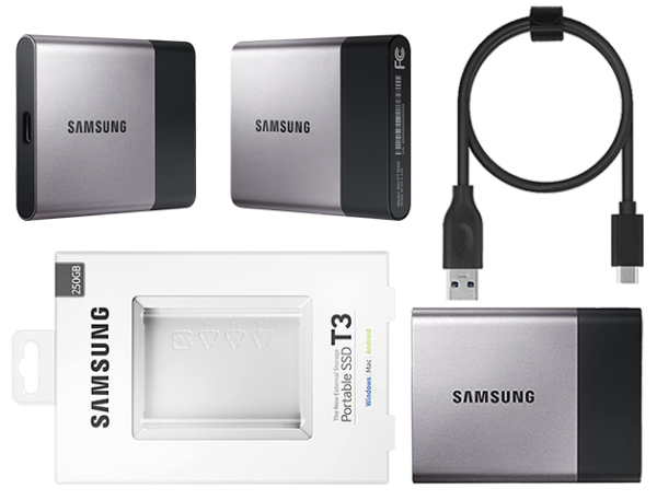 Samsung 250GB External Portable SSD