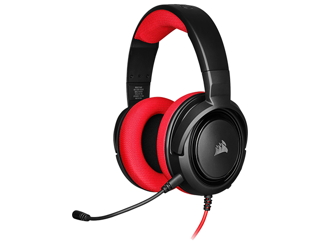 HS35-Stereo Gaming Headset (Red) - Image 2