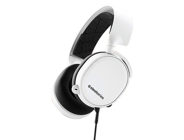 SteelSeries Arctis 3 Wired Gaming Headset (White)
