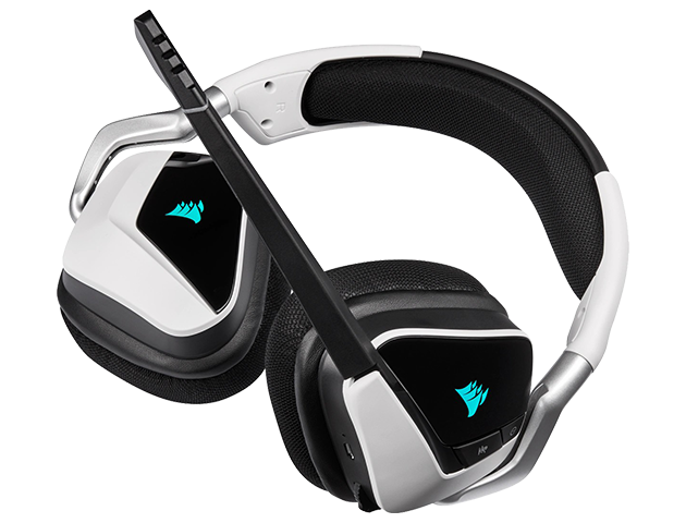 OID RGB ELITE Wireless Premium Gaming Headset, White (AP Version) - Image 3
