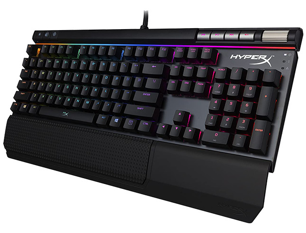 HyperX Alloy Elite RGB Mechanical Gaming Keyboard,MX Blue-NA Key