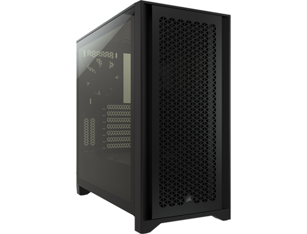 4000D Airflow Tempered Glass Mid-Tower, Black - Image 2