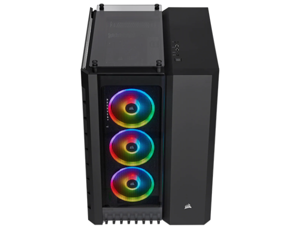 CORSAIR Crystal Series 680X RGB High Airflow Tempered Glass ATX Smart Case -Black (13.24 KG) - Image 3