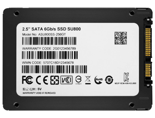ADATA SU800 SATA3 2.5 SSD 256GB - Image 2