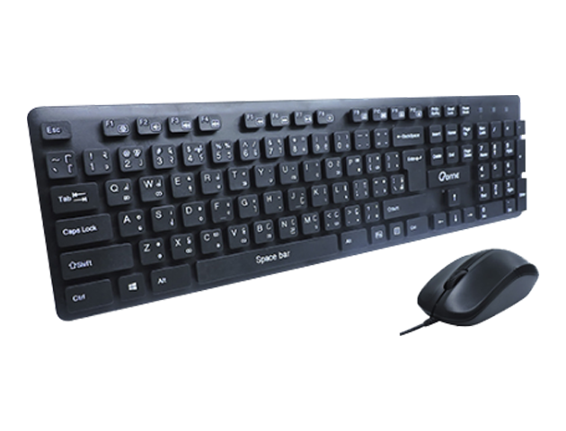 Crome Wired Keyboard & Mouse Combo (CK150U+CM136U)