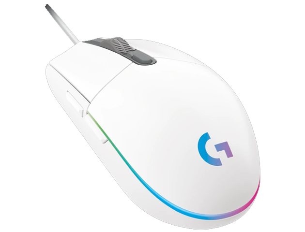 Logitech G102 GEN2 LIGHTSYNC Gaming Mouse - White - Image 3