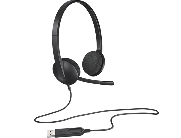 Logitech USB Headset H340 - Image 4