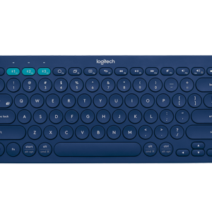 Logitech K380 Multi-Device Bluetooth Keyboard-Blue