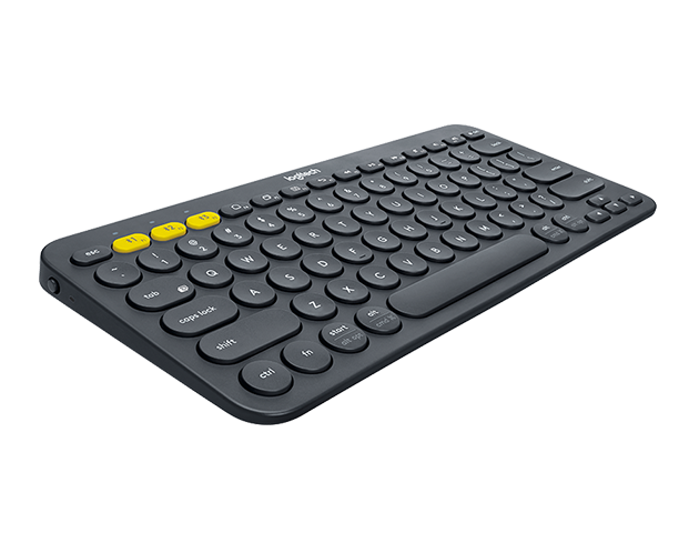 Logitech K380 Multi-Device Bluetooth Keyboard-Dark Gray - Image 2