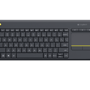 Logitech K400 Plus TV Wireless Touch Keyboard-Dark