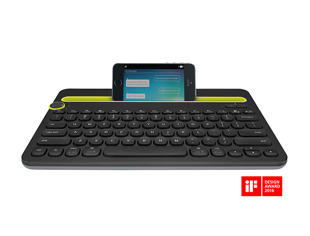 Logitech K480 Multi-Device- Black