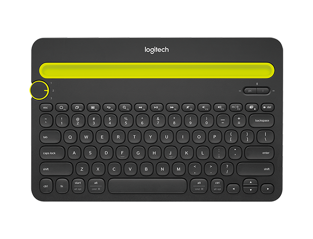 Logitech K480 Multi-Device- Black - Image 4