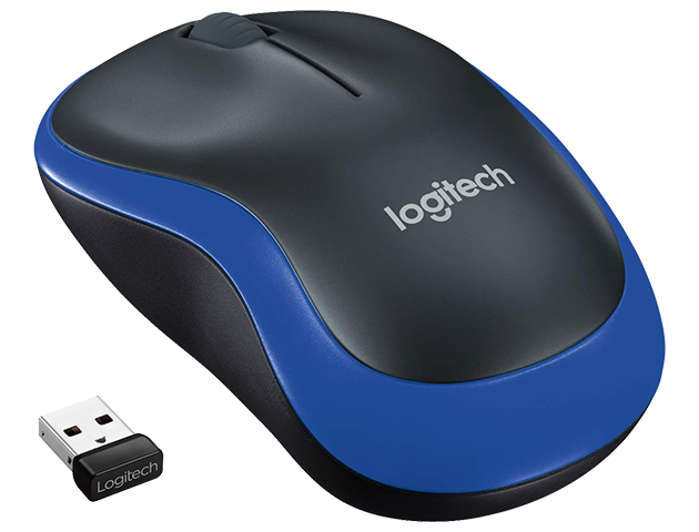Logitech Wireless Mouse M185-Blue