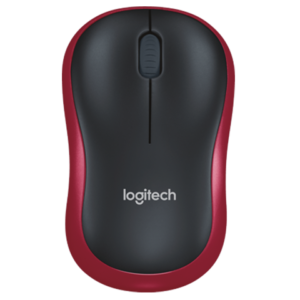 Logitech Wireless Mouse M185-Red