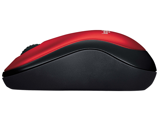 Logitech Wireless Mouse M185-Red - Image 3