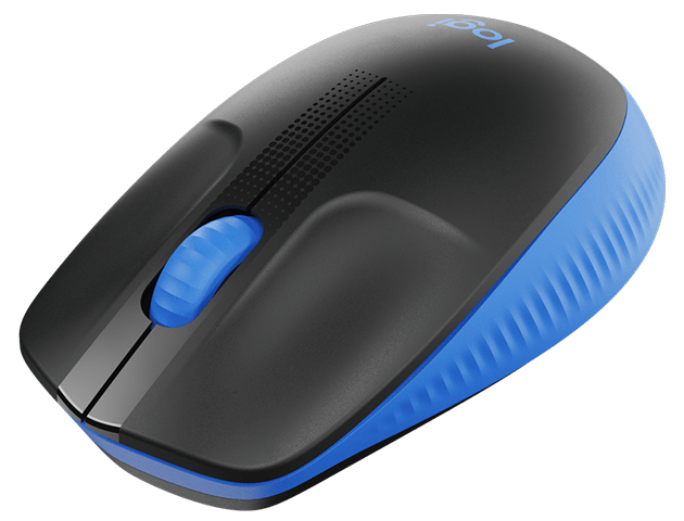 Logitech Wireless Mouse M190-Blue