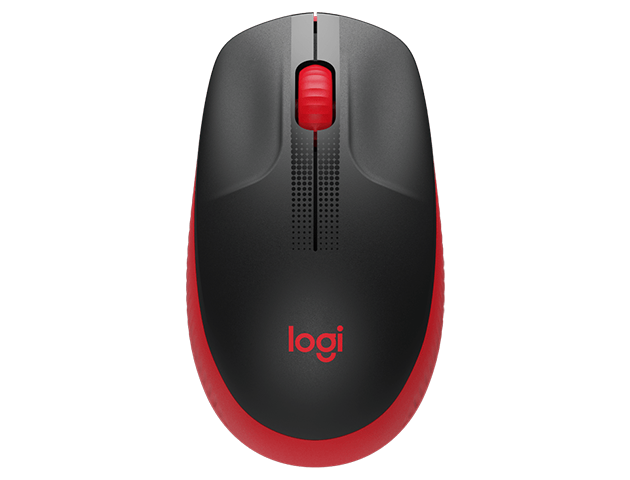 Logitech Wireless Mouse M190-Red