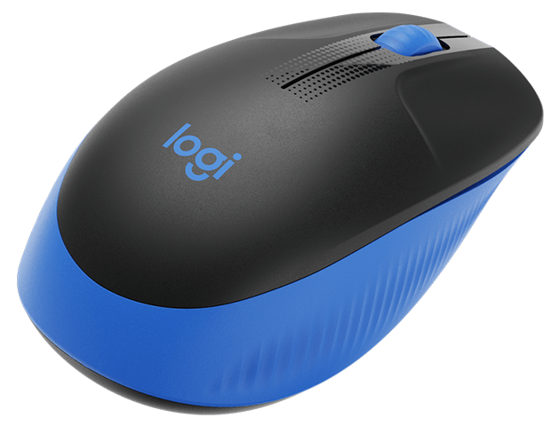 Logitech Wireless Mouse M190-Blue - Image 4