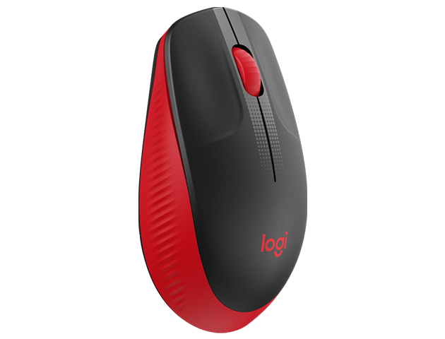 Logitech Wireless Mouse M190-Red - Image 4