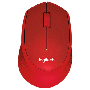 Logitech Wireless Mouse M331 Silent Plus-Red