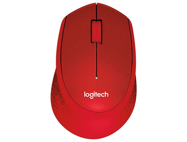 Logitech Wireless Mouse M331 Silent Plus-Red