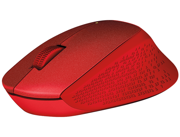Logitech Wireless Mouse M331 Silent Plus-Red - Image 3
