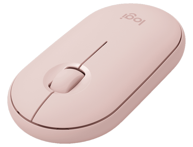 Logitech Wireless Mouse Pebble M350 - Rose - Image 2
