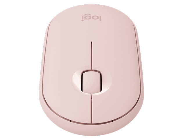 Logitech Wireless Mouse Pebble M350 - Rose - Image 3
