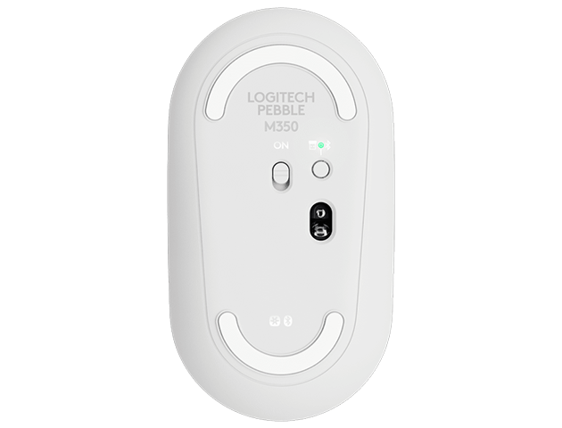 Logitech Wireless Mouse Pebble M350 - White - Image 4