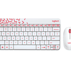 Logitech MK240 Nano Wireless Combo-White