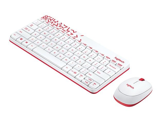 Logitech MK240 Nano Wireless Combo-White - Image 3