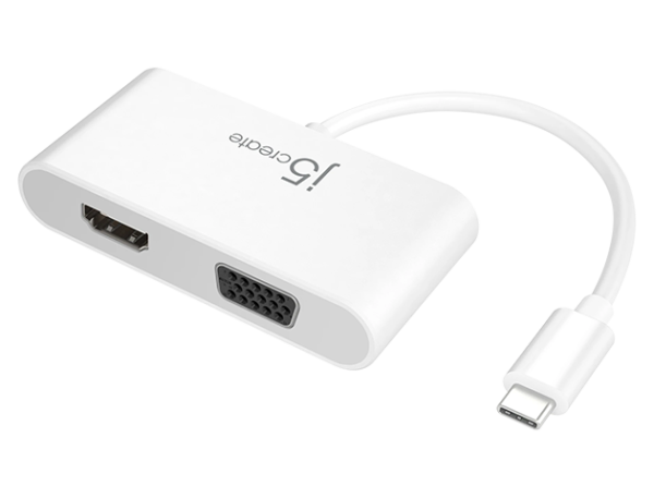 JCA174 USB Type-C to HDMI & VGA Multi Adapter