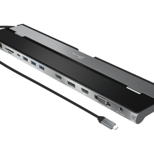 JCD543 USB-C Triple Monitors Docking Station
