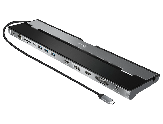 JCD543 USB-C Triple Monitors Docking Station