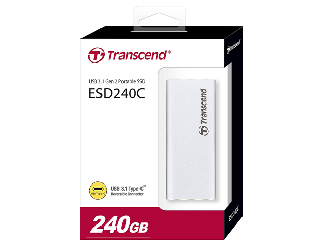 Transcend ESD240C 240GB USB 3.1 Gen2 External SSD
