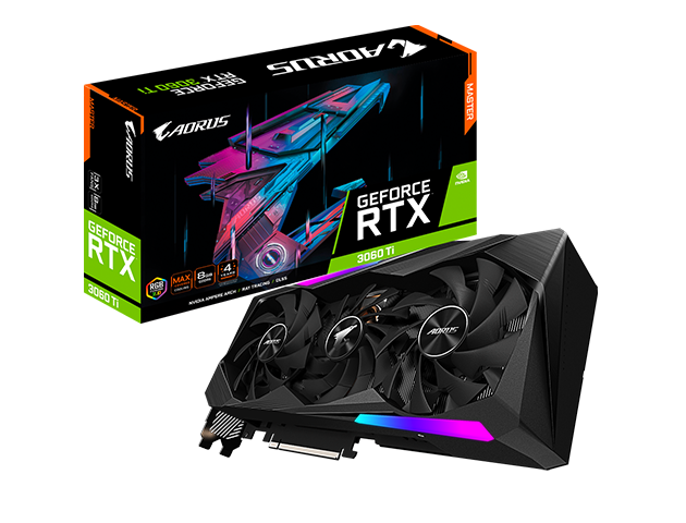 AORUS GeForce RTX 3060 Ti MASTER 8G